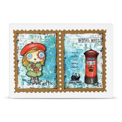 AALL & Create Stamp Set A7 1376 Deliver Joy