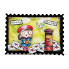 AALL & Create Stamp Set A7 1376 Deliver Joy