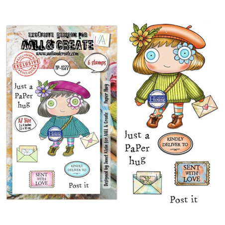 AALL & Create Stamp Set A7 1377 Paper Hug