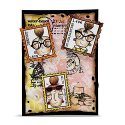 AALL & Create Stamp Set A7 1378 Miss Dee First Class
