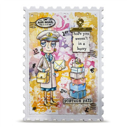 AALL & Create Stamp Set A7 1379 Dee Delivers