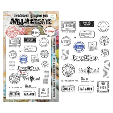 AALL & Create Stamp Set A6 1442 Stamped Horizons