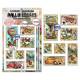 AALL & Create Stamp Set A6 1443 Miniature Postage Stamps