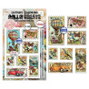 AALL & Create Stamp Set A6 1443 Miniature Postage Stamps