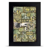 AALL & Create Stamp Set A6 1443 Miniature Postage Stamps