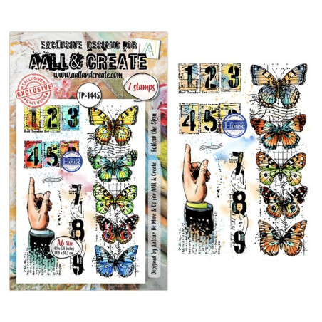 AALL & Create Stamp Set A6 1445 Follow The Sign