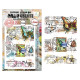 AALL & Create Stamp Set A7 1446 Fragments In Transit