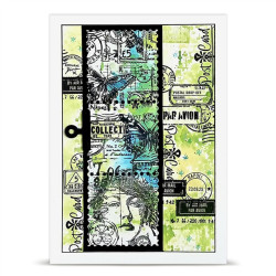 AALL & Create Stamp Set A7 1446 Fragments In Transit