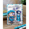 AALL & Create Stamp Set A7 1446 Fragments In Transit