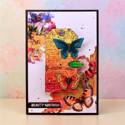 AALL & Create Stamp Set A7 1448 Chrono-Stamped Tag