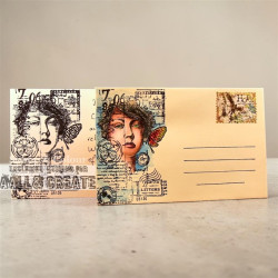 AALL & Create Stamp Set A7 1449 Marked In History