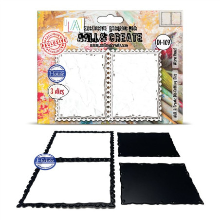 Aall&Create Cutting Dies 109 Worn Panel