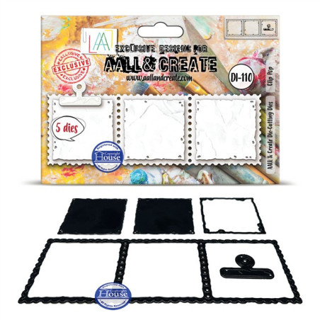 Aall&Create Cutting Dies 110 Clip Pop