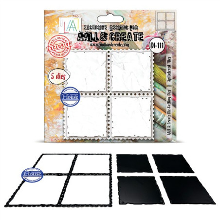 Aall&Create Cutting Dies 111 Splintered Tiles