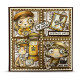 Aall&Create Cutting Dies 111 Splintered Tiles