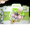 Elizabeth Craft Designs Destination Fun Die Camera and Suitcase Build a Book