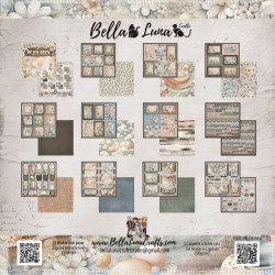 Bellaluna Crafts BE MY BABY FRAMES AND COMPLEMENTS Paper Pad 30x30cm