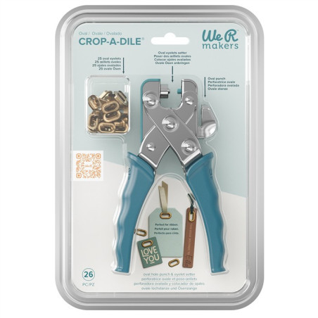 We R Makers OVAL Crop-A-Dile