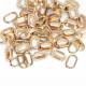 We R Crop-A-Dile Oval Eyelets GOLD 50 pezzi