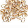 We R Crop-A-Dile Oval Eyelets GOLD 50 pezzi