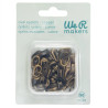 We R Crop-A-Dile Oval Eyelets COPPER 50 pezzi