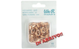 We R Crop-A-Dile Oval Eyelets GOLD 50 pezzi