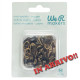 We R Crop-A-Dile Oval Eyelets COPPER 50 pezzi