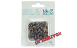 We R Crop-A-Dile Oval Eyelets COPPER 50 pezzi