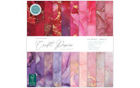 Craft Consortium Ink Drops Rose Paper Pad 30x30cm