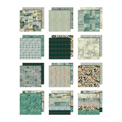 Idea-ology Tim Holtz Palette Collection Teal 30x30cm