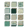 Idea-ology Tim Holtz Palette Collection Teal 30x30cm