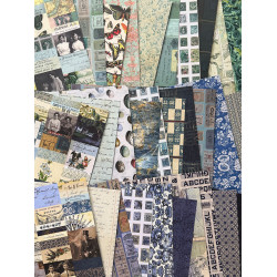 Idea-ology Tim Holtz Palette Collection Indigo 30x30cm