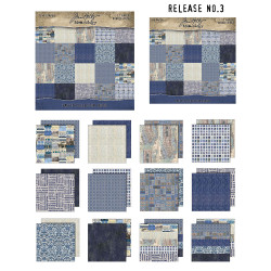 Idea-ology Tim Holtz Palette Collection Indigo 30x30cm