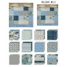 Idea-ology Tim Holtz Palette Collection Blue 30x30cm
