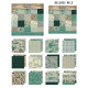 Idea-ology Tim Holtz Palette Collection TEAL 20x20cm