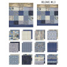 Idea-ology Tim Holtz Palette Collection INDIGO 20x20cm