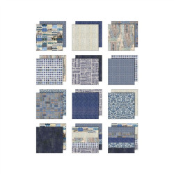 Idea-ology Tim Holtz Palette Collection INDIGO 20x20cm