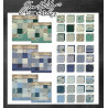 Idea-ology Tim Holtz Palette Collection BLUE 20x20cm