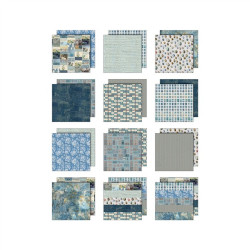 Idea-ology Tim Holtz Palette Collection BLUE 20x20cm