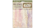 Stamperia All Around A6 Rice Paper Backgrounds Selection 8 fogli