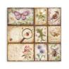 Stamperia All Around SINGLE FACE Paper Pack 20x20cm