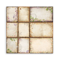 Stamperia All Around SINGLE FACE Paper Pack 20x20cm