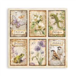 Stamperia All Around SINGLE FACE Paper Pack 20x20cm