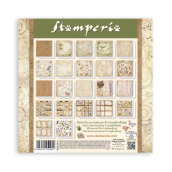 Stamperia All Around SINGLE FACE Paper Pack 20x20cm