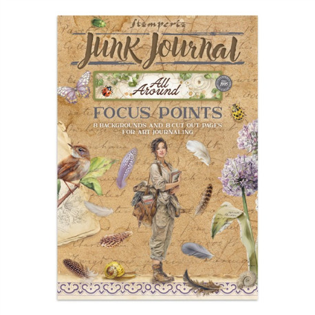 Stamperia All Around Junk Journal A5 Focus Points