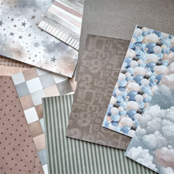 Bellaluna Crafts BE MY BABY FRAMES AND COMPLEMENTS Paper Pad 30x30cm