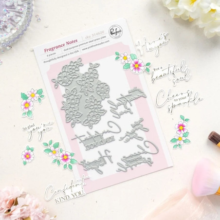 Pinkfresh The Couture Edit PRESS PLATE Fragrance Notes