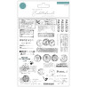Craft Consortium The Collector Rub on Transfers Postage