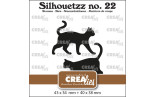 Crealies Silhouetzz dies no. 22 Cats Standing