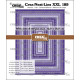 Crealies Crea-Nest-Lies XXL dies no. 189 Rectangles with dots and stripes